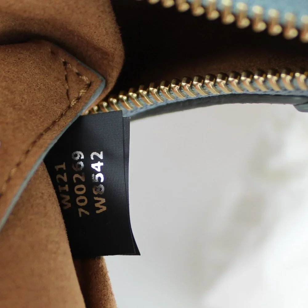NEW STELLA MCCARTNEY Hobo Bag, Logo, Vegan Leather, Mint Green Shoulder Bag